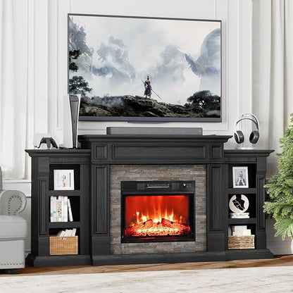LGHM 72" Electric Fireplace