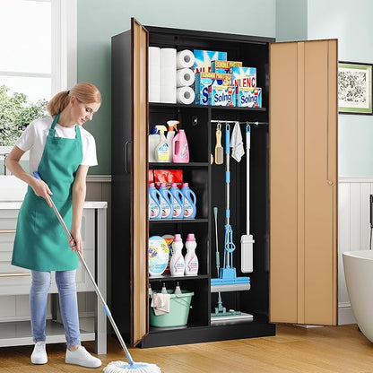 Wide & Deep Metal Storage Cabinet
