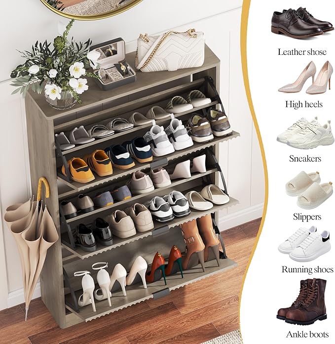Shoe Cabinet Storage for Entryway