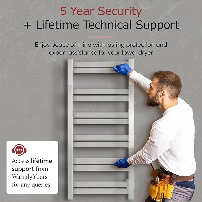 WarmlyYours Heated Towel Warmer