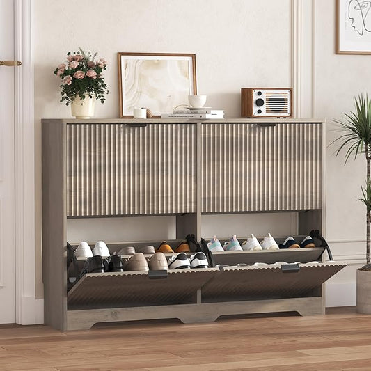 Shoe Cabinet Storage for Entryway