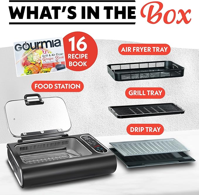 Gourmia Smokeless Indoor Grill