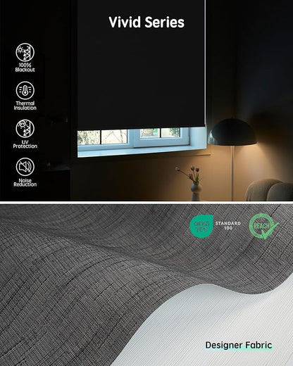 Yoolax Motorized Blinds with Remote, Smart Blinds