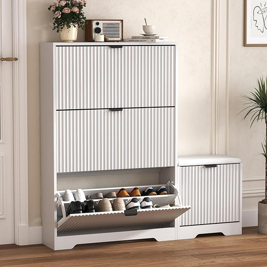 Shoe Cabinet Storage for Entryway