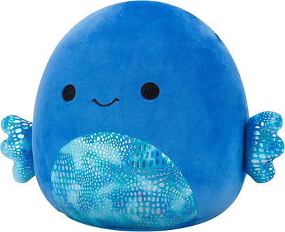 Squishmallows Original 8in Kobester The Blue Betta Fish – Official Jazwares Plush (Little)
