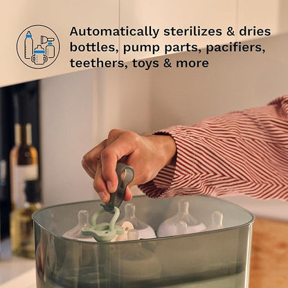 Baby Brezza Bottle Sterilizer and Dryer Advanced – 33% Faster