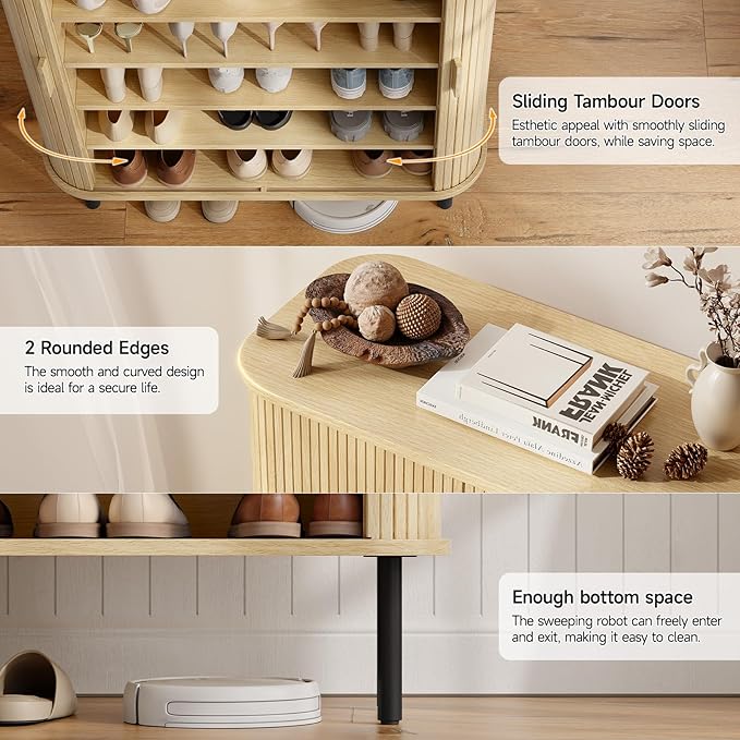 ONBRILL 6-Tier Shoe Cabinet