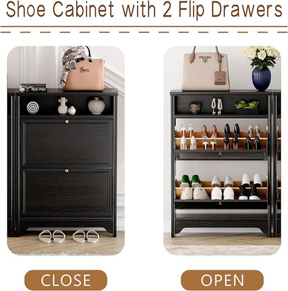Chogori Wood Shoe Storage Cabinet