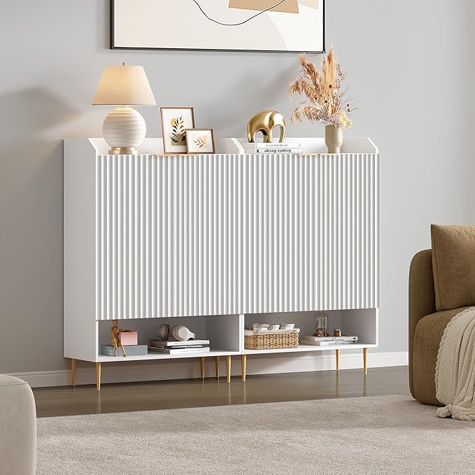 SICOTAS Shoe Cabinet Set of 3-7-Tier Large Shoe Storage Cabinet, 50.7" Tall