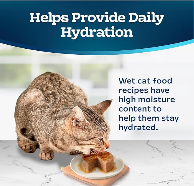 Blue Buffalo Tastefuls Wet Cat Food Paté, Made with Natural Ingredients, Turkey and Chicken Entrée, 5.5-oz Cans (24 Count)