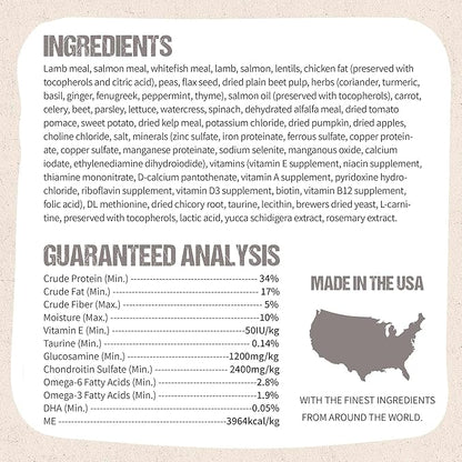 Timberwolf Wilderness Lamb Recipe Dry Dog Food 20lb