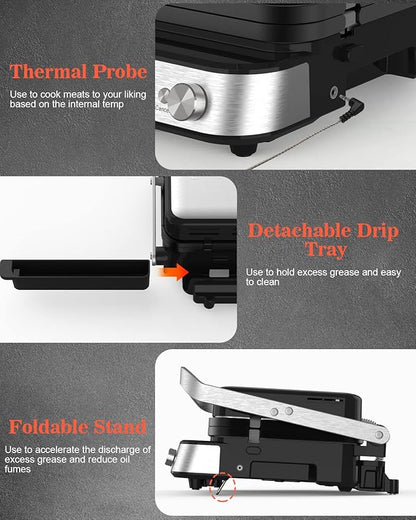Panini Press Grill Sandwich Maker