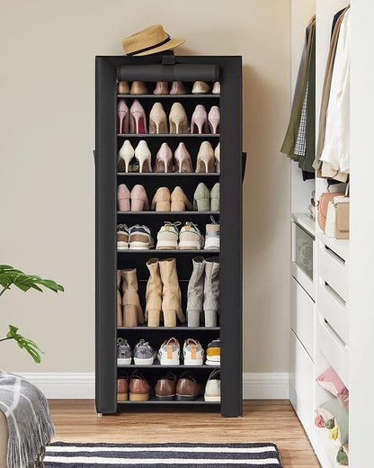 SONGMICS 10-Tier Shoe Rack, Shoe Storage Cabinet