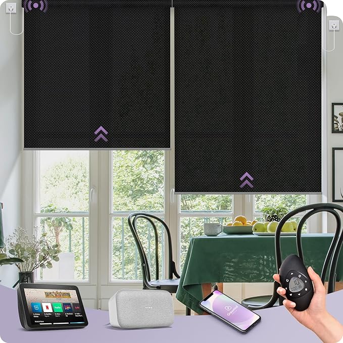 Graywind Motorized Roller Shades Compatible