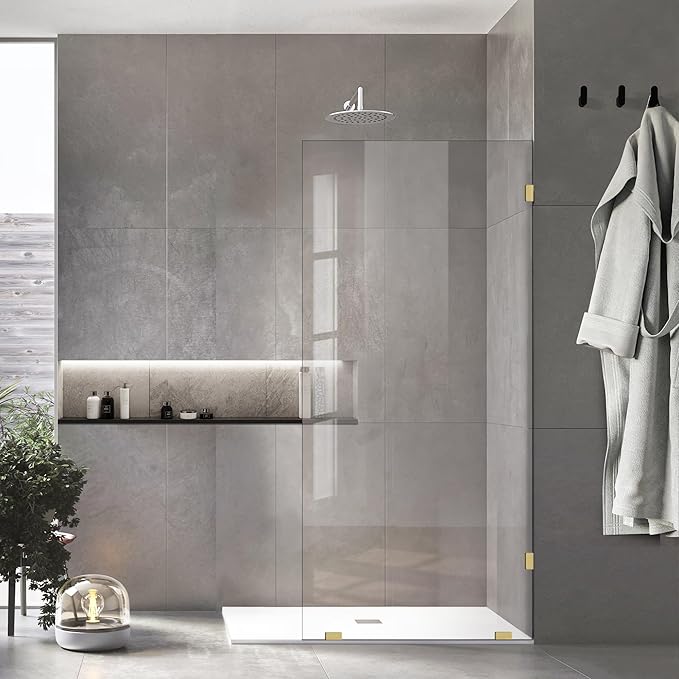 Bathroom Shower Glass Door 24 * 78"