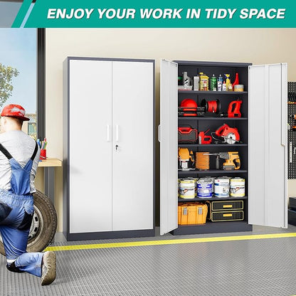 Wide & Deep Metal Storage Cabinet