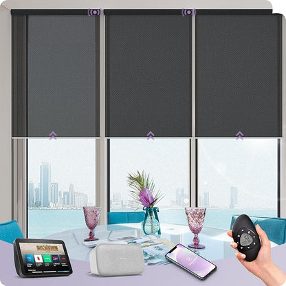 Graywind Motorized Solar Shades Compatible