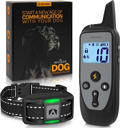 INVIROX 2026 Edition Dog Training Collar, 123 Levels