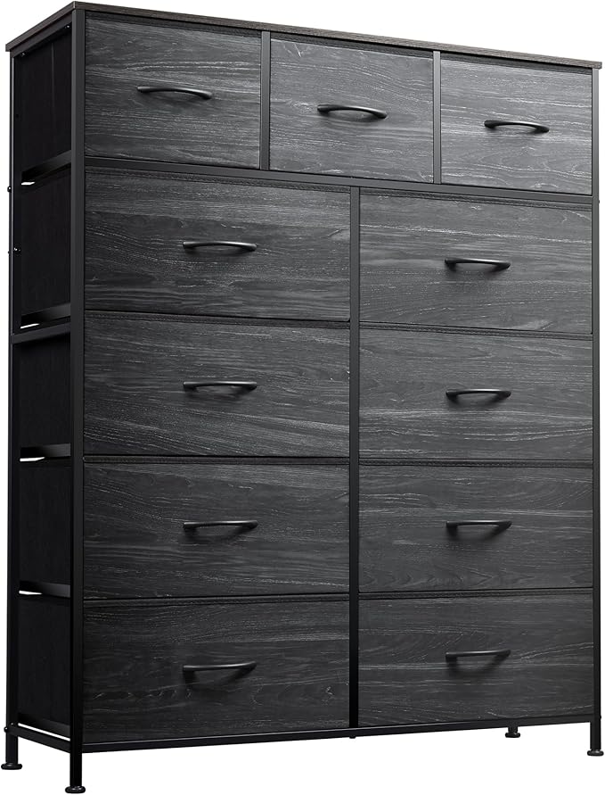 WLIVE Tall Dresser for Bedroom, Fabric Dressers Storage Tower, Dresser & Chest