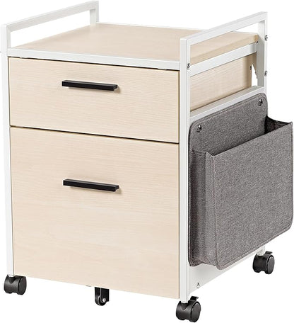 EUREKA ERGONOMIC 2-Drawer Mobile File Cabinet