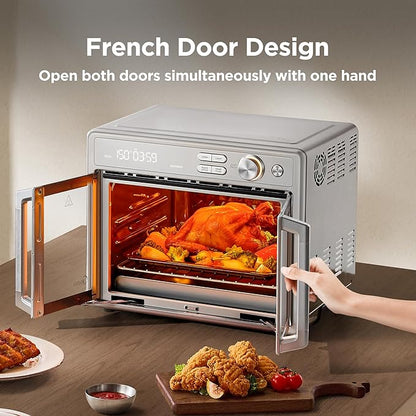 Midea Flexify Pro 10+4 Toaster Oven Air Fryer Combo, Graphene Juicy-Lock Cooking