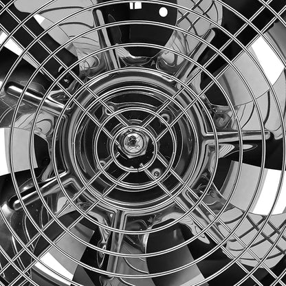 XUFOPLY 7.68 Inch Exhaust Fan, 110V 80W Wall Mounted Vent Fans 2600RPM Kitchen