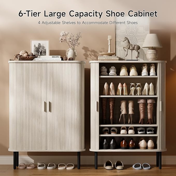 ONBRILL 6-Tier Shoe Cabinet