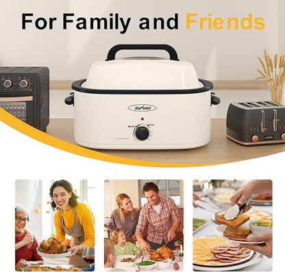 Sunvivi Roaster Oven, Electric Roaster Oven