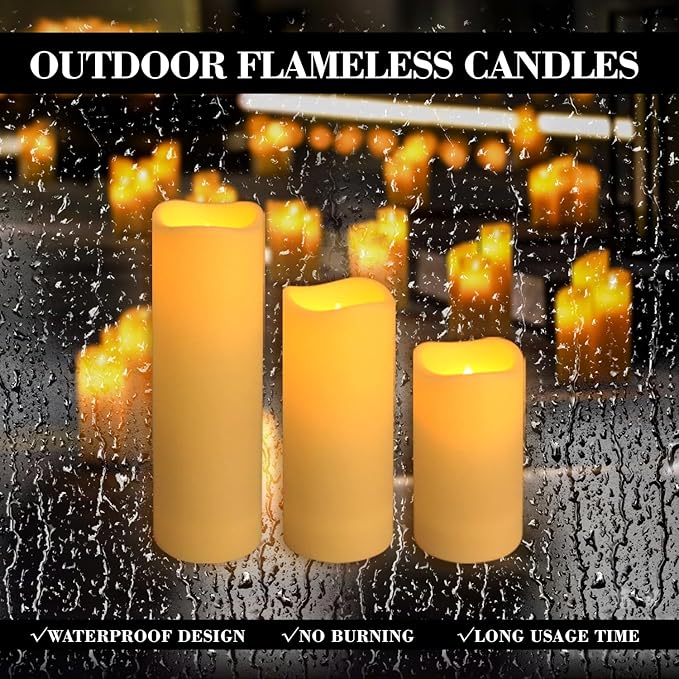 36Pack Flameless LED Candles, Waterproof