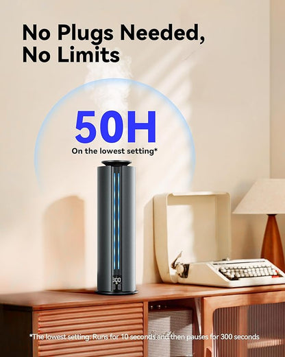 1800 Sq Ft Cordless Waterless Diffuser, 100ml Hotel Collection Diffuser Scent
