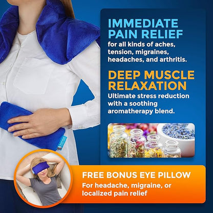 PhysioNatural Microwavable Heating Pad