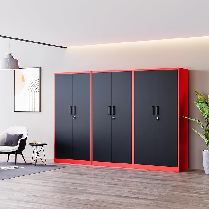 MIIIKO Metal Storage Cabinet