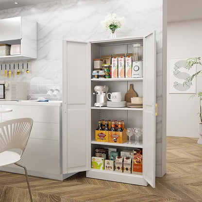 60" Tall Kitchen Pantry Storage Cabinet