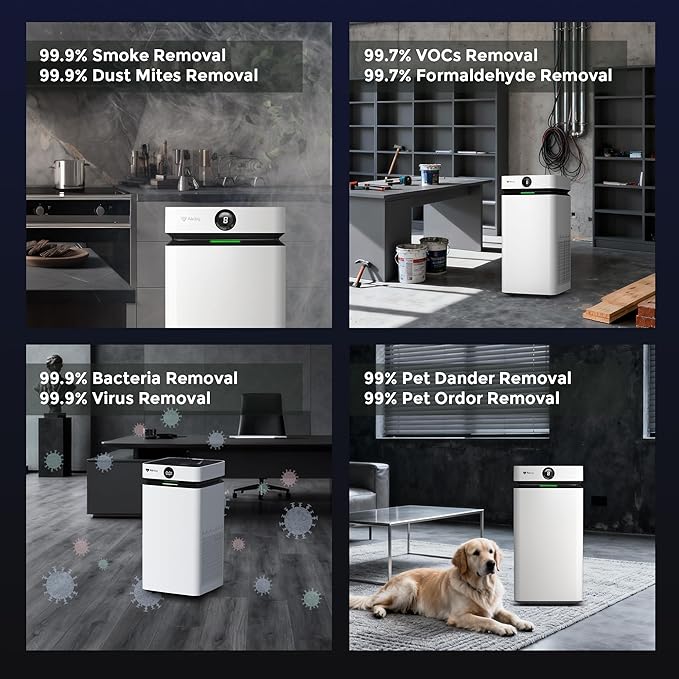 Airdog X8 Home Air Purifier for Rooms Up to 1, 000 sqft.