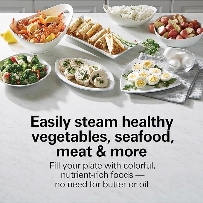 Hamilton Beach Digital Electric Food Steamer & Rice Cooker