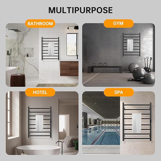 Towel Warmer Rack, Heated Towel Racks