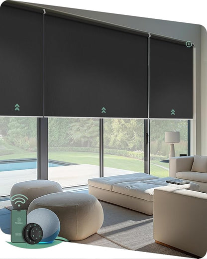 Yoolax Smart Coupled Roller Shades Compatible
