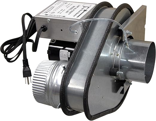 Tjernlund LB2 No-Clog, Zero Maintenance DEDPV Dryer Duct Booster Fan