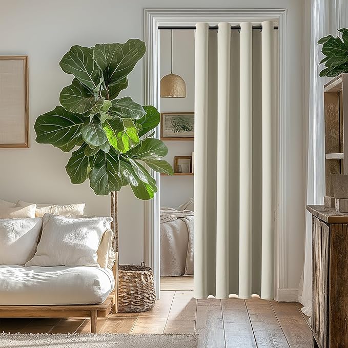 ChrisDowa Grommet Blackout Curtains