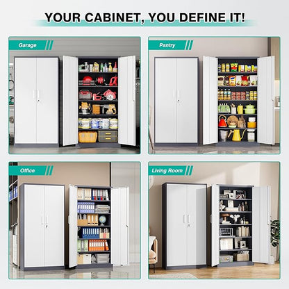 Wide & Deep Metal Storage Cabinet
