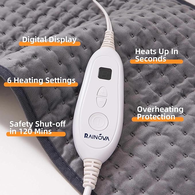 RAINOVA Heating Pad Electric Throw