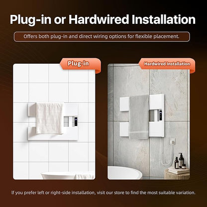 Electric Heated Towel Warmer Rack