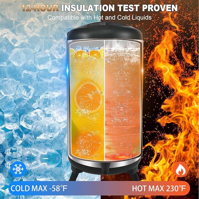 Insulated Beverage Dispenser 3.2 Gallon