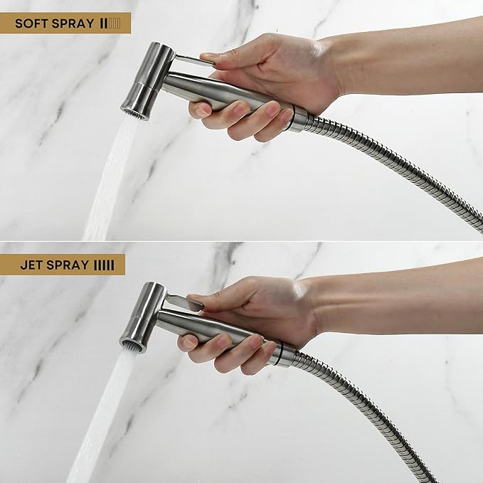 Purrfectzone Bidet Sprayer for Toilet, Handheld Sprayer Kit, Cloth Diaper