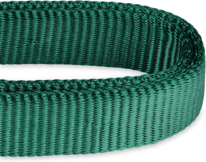 Hyhug Anti - Slip Out Strong Martingale Collar for Large Boy and Girl Dogs Comfy and Safe - Daily Use Walking and Professional Training.(Large,Solid Color Dark Green)