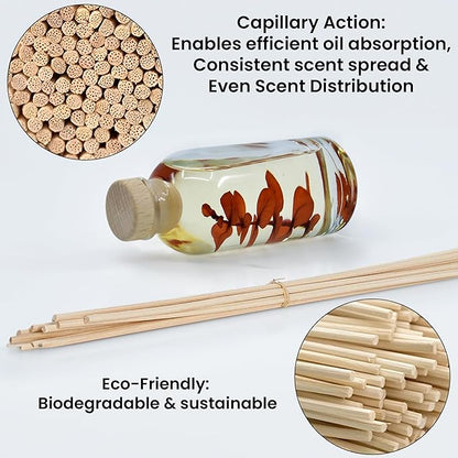 Urban Naturals Bay Rum & Sandalwood Reed Diffuser Scent Sticks Gift Set |
