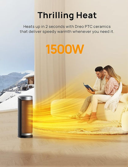 DREO Space Heaters for Indoor Use, Electric Heater