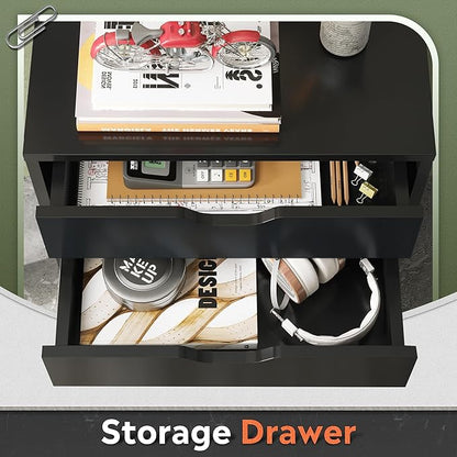 DEVAISE 5-Drawer Chest, Wood Storage Dresser File Cabinet