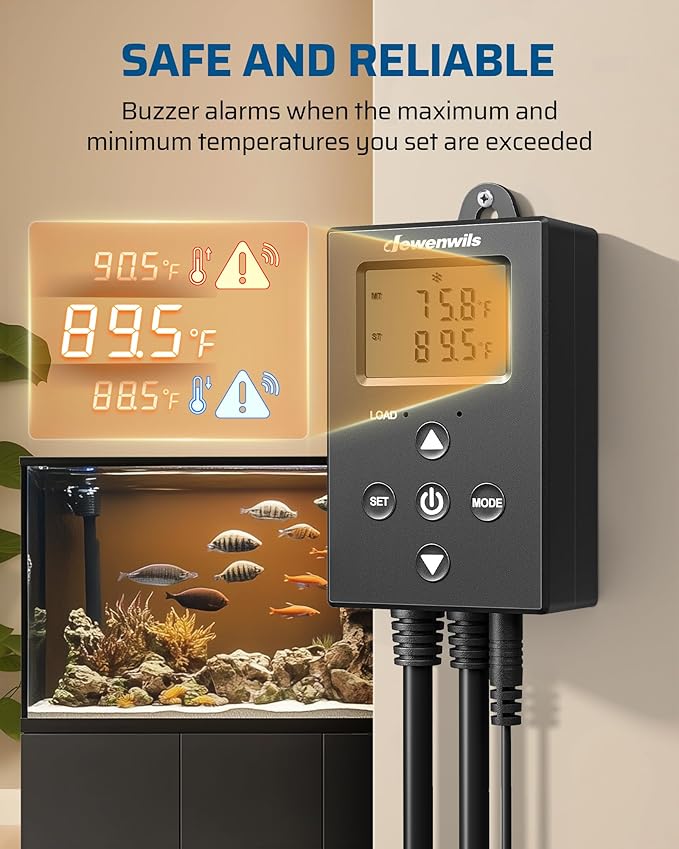 DEWENWILS Digital Temperature Controller Thermostat Outlet