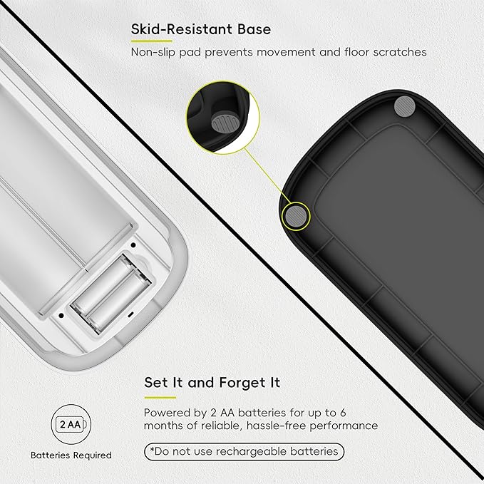 EKO Astro Slim Sensor Trash Can, 10L / 2.6 Gallon Touchless Garbage Bin